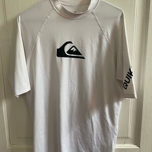 Quiksilver White Surf Shirt